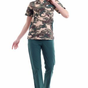 Kanguru Cepli Kamuflaj Desenli Forma