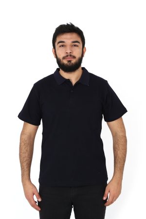 Siyah Polo Yaka Tişört