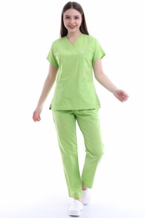Dr Greys Fıstık Yeşili Forma